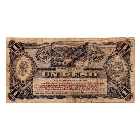 Argentina 1 Peso Bankjegy 1927 PS2131 Salata