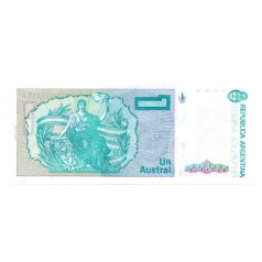 Argentina 1 Austral Bankjegy 1985-1989 P323r Replacement