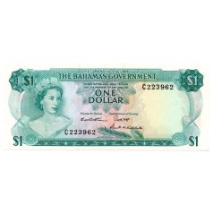 Bahama-szigetek 1 Dollár Bankjegy 1965 P18b