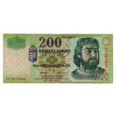200 Forint Bankjegy 2005 FC VF