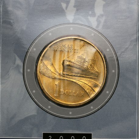 Ausztrália 1 Dollár 2000 C HMAS SYDNEY II Canberra bliszterben