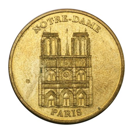 Franciaország Monnaie de Paris Notre Dame turisztikai zseton