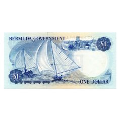 Bermuda 1 Dollár Bankjegy 1970 P23a