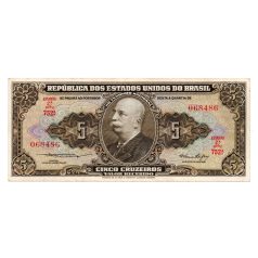 Brazilia 5 Cruzeiros Bankjegy 1953-1959 P158a