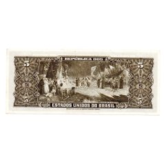 Brazilia 5 Cruzeiros Bankjegy 1962 P176a