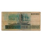Brazilia 100000 Cruzeiros 100 Cruzados Bankjegy 1986 P208a