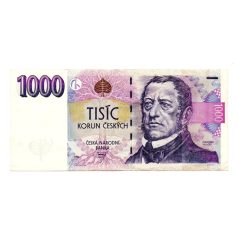 Cseh Köztársaság 1000 Korona Bankjegy 1996 P15c E19