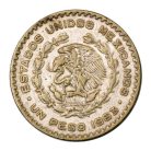 Mexikó 1 Peso 1963 VF 15,94g Ag100