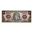 Ecuador 10 Sucres Bankjegy 1988 P121a1 LO sorozat