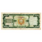 Ecuador 1000 Sucres Bankjegy 1986 P125a IN sorozat