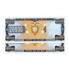 Ecuador 20000 Sucres Bankjegy 1999-03-10 P129 AG sorszámkövető