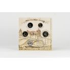 Magyarország pénzérméi forgalmi sor 2022 Aranyforint VII. Hunyadi éremmel 3,49g Ag999