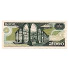 Mexikó 2000 Peso Bankjegy 1987 P86b BX sorozat