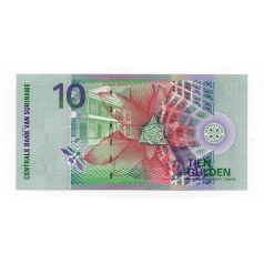 Suriname 10 Gulden Bankjegy 2000 P147 UNC