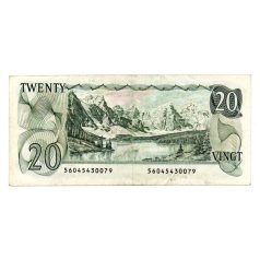 Kanada 20 Dollár Bankjegy 1979 P93b