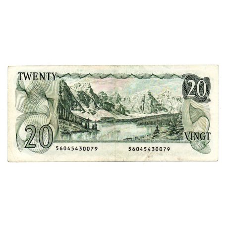 Kanada 20 Dollár Bankjegy 1979 P93b