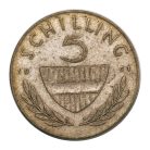 Ausztria 5 Schilling 1961 VF 5,18g Ag640