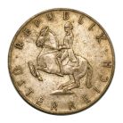 Ausztria 5 Schilling 1961 VF 5,18g Ag640