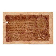 Románia 25 Bani Bankjegy 1917 PSM1