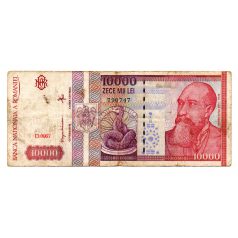 Románia 10000 Lei Bankjegy 1994 P105a