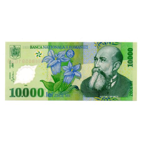 Románia 10000 Lei Bankjegy 2000 P112a