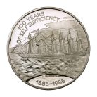 Falkland-szigetek 25 Font 1985 100 Years of Self Sufficiency Ag