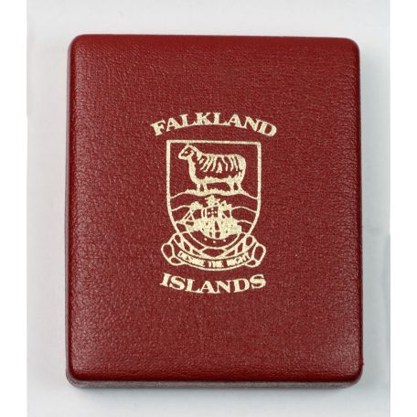 Falkland-szigetek 25 Font 1985 100 Years of Self Sufficiency Ag