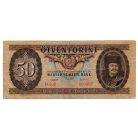 50 Forint Bankjegy 1951 F alacsonyabb sorszám