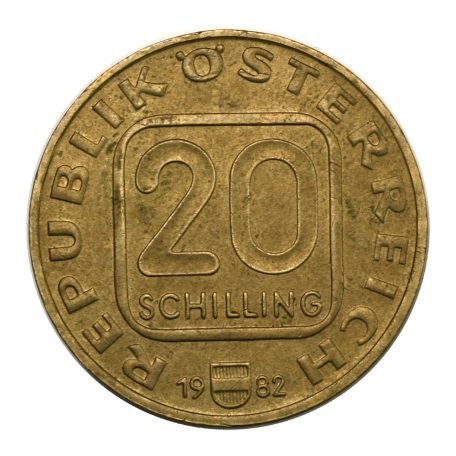 Ausztria 20 Schilling 1982 Joseph Haydn