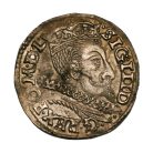 Lengyelország III. Zsigmond (Vasa) 3 Garas Trojak 1601 Poznan