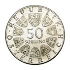 Ausztria 50 Schilling 1974 BU Osztrák Csendőrség elfordult veret