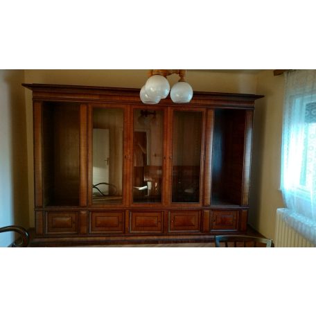 Antik Könyvszekrény Vitrin 1900 körül Bécs-Fiume