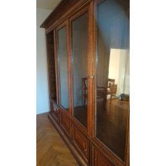 Antik Könyvszekrény Vitrin 1900 körül Bécs-Fiume
