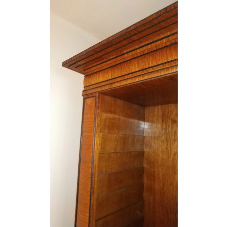 Antik Könyvszekrény Vitrin 1900 körül Bécs-Fiume