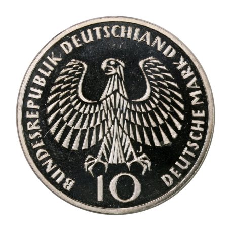 Németország 10 Márka 1972 J Müncheni Olimpia V PROOF