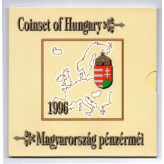   Magyaroraszág pénzérméi Forgalmi sor 1996 50 éves a Forint PP