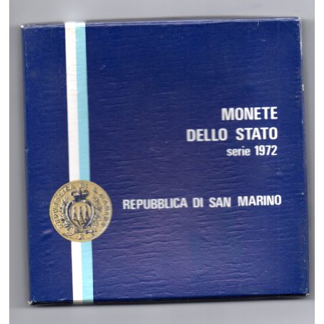 San Marino Forgalmi sor 1972 bélyeg sorozattal