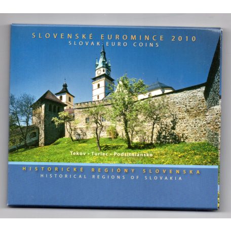 Szlovákia Forgalmi sor 2010 Tekov,Turiec,Podsitniansko érme