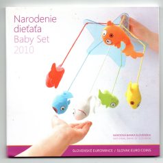 Szlovákia Forgalmi sor 2010 Baby Set bébi érme