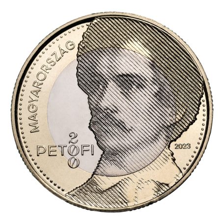 10 db Petőfi 200 Forint 2023 BU rolni bontásból