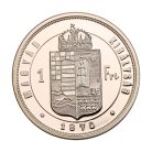 Ferenc József Ezüst Forintjai 4 db-os utánveret érmeszett