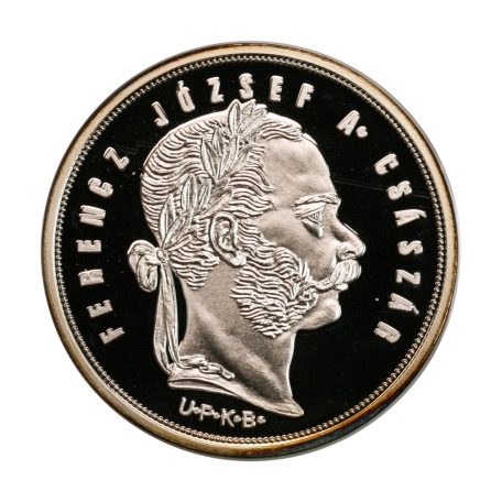 Ferenc József Ezüst Forintjai 4 db-os utánveret érmeszett