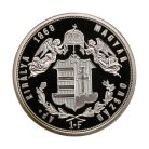 Ferenc József Ezüst Forintjai 4 db-os utánveret érmeszett