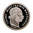 Ferenc József Ezüst Forintjai 4 db-os utánveret érmeszett