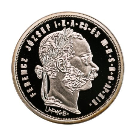 Ferenc József Ezüst Forintjai 4 db-os utánveret érmeszett