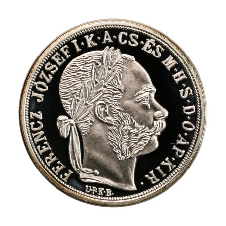 Ferenc József Ezüst Forintjai 4 db-os utánveret érmeszett