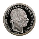 Ferenc József Ezüst Forintjai 4 db-os utánveret érmeszett