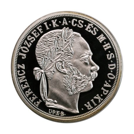 Ferenc József Ezüst Forintjai 4 db-os utánveret érmeszett