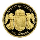 IV. Károly 100 Korona 1918 certifikáttal 1 UNCIA 31,1g Au999