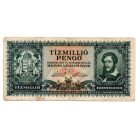 10 Millió Pengő Bankjegy 1945 F